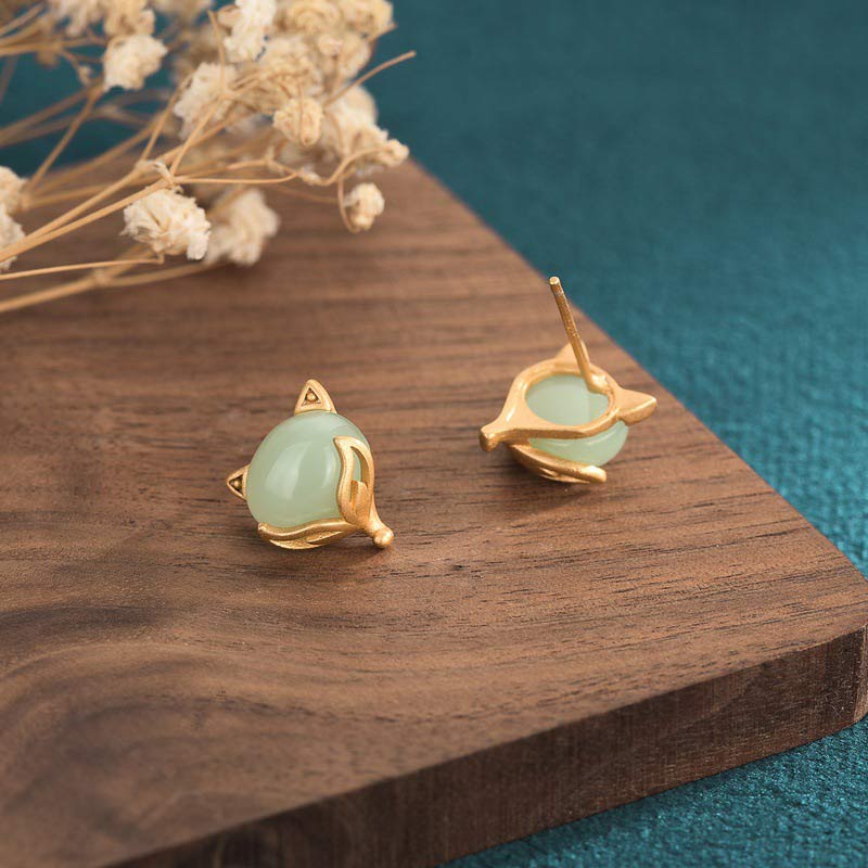 Jade Luck Earrings for Prosperity & Abundance | Healing Sounds