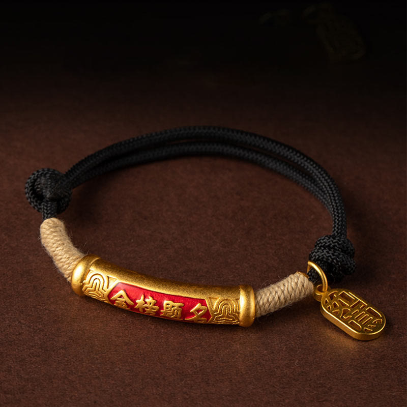 999 Sterling Silver Om Mani Padme Hum Luck Bracelet