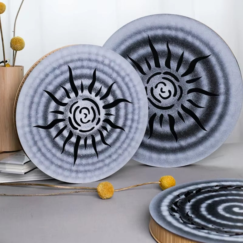 18CM Rainmaker Shaker Onomatopoeic Stream Drum Sound Healing Therapy Orff Instruments Meditation Yoga Rainmaker Shakers