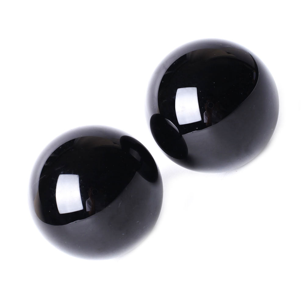 6cm Black Obsidian Protective Crystal Sphere