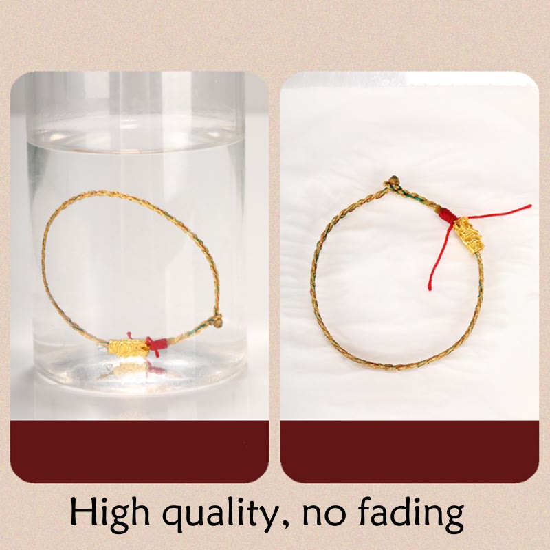 Handmade Dragon Bracelet for Success and Luck 14-19cm