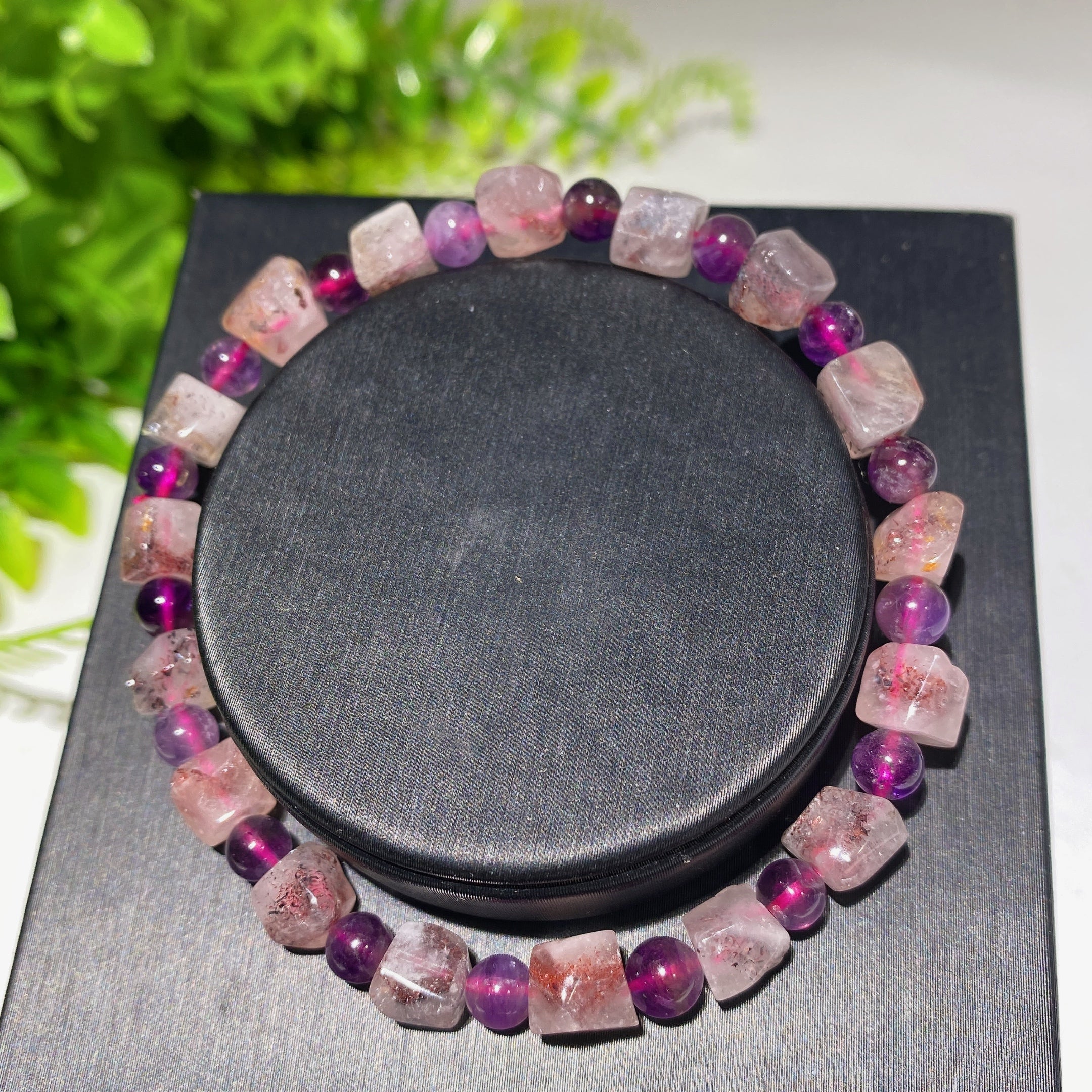 6mm-10mm Mixed Crystal Spiritual Bracelet for Healing Energy