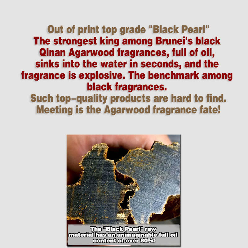 Bracelet en bois d'agar 6 mm pour la méditation et l'équilibre