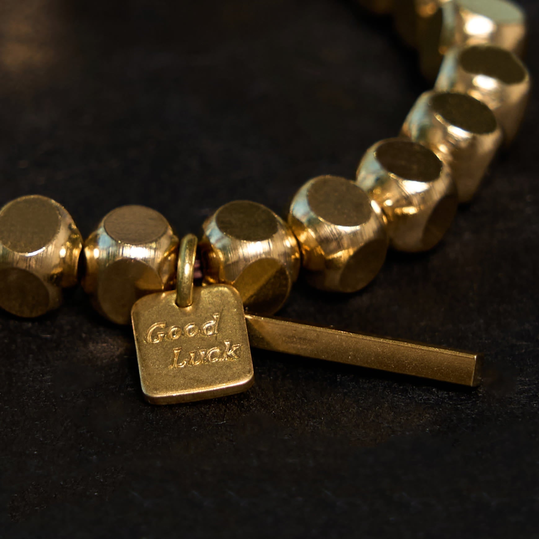 Bracelet de richesse spirituelle en cuivre de 6 mm pour la chance et l'équilibre