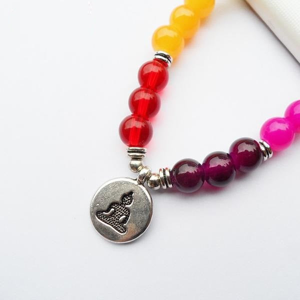 Bracelet de guérison des 7 chakras pour l'équilibre et la vitalité