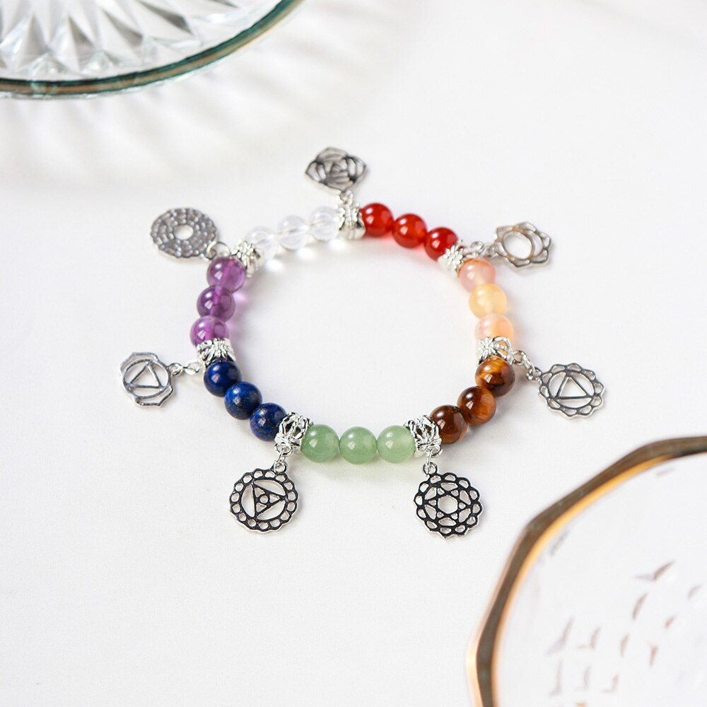 Bracelet d'énergie de guérison des 7 chakras