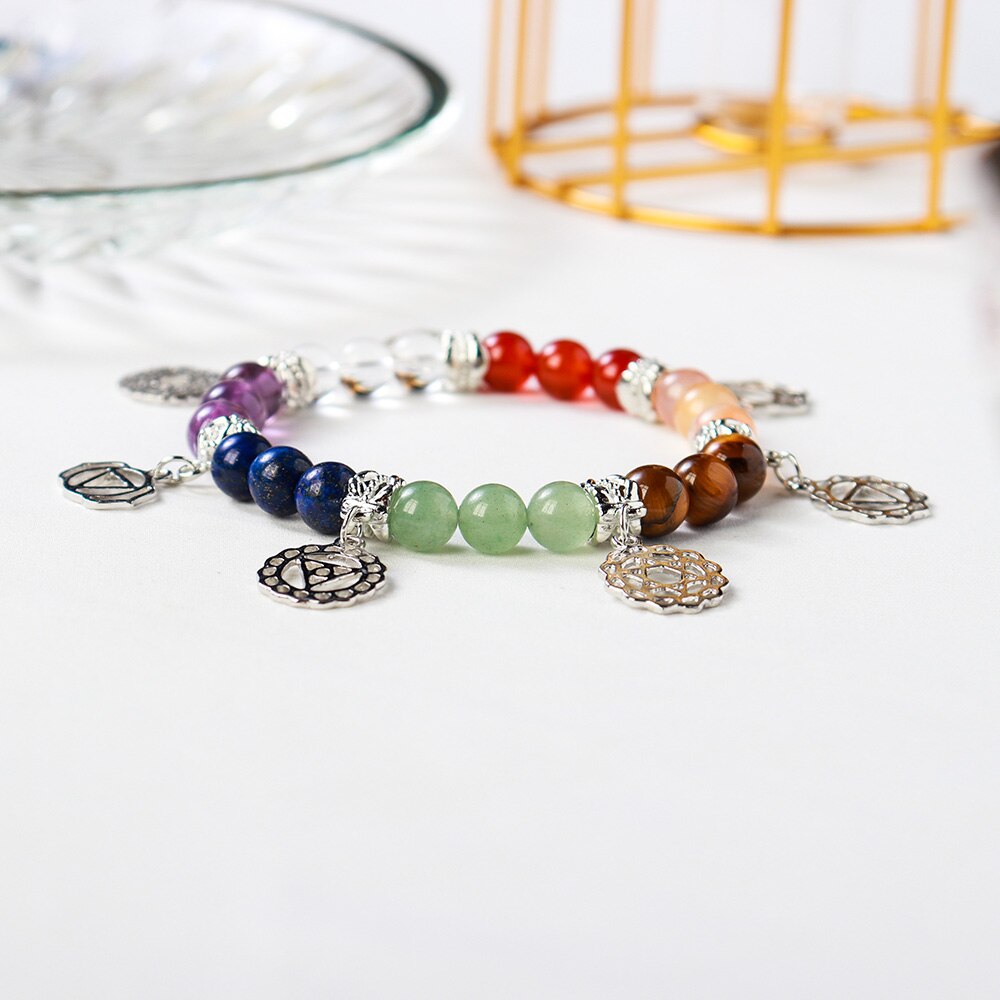 Bracelet d'énergie de guérison des 7 chakras