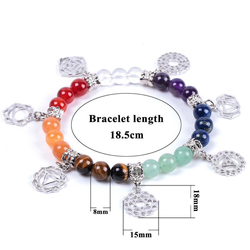 Bracelet d'énergie de guérison des 7 chakras