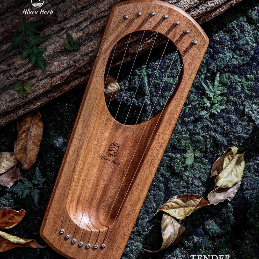 7-String Mini Lyre Harp Instrument Ideal Gift for Beginners - 7-string lyre harp - On sale