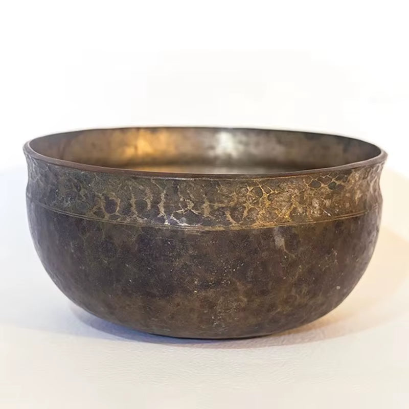 Large Tibetan Singing Bowl Handmade Meditation Massage Yoga Nepal Singing Bowls Chakra Mindfulness Spiritual Desktop Decorative