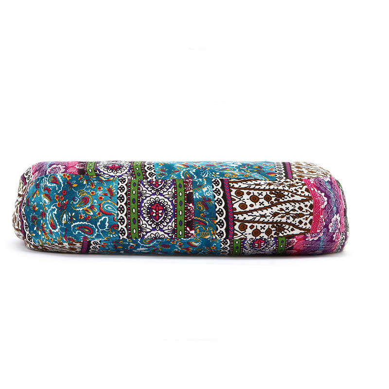 Cotton Stripes Print Crossbody Bag with Adjustable Strap 44cm