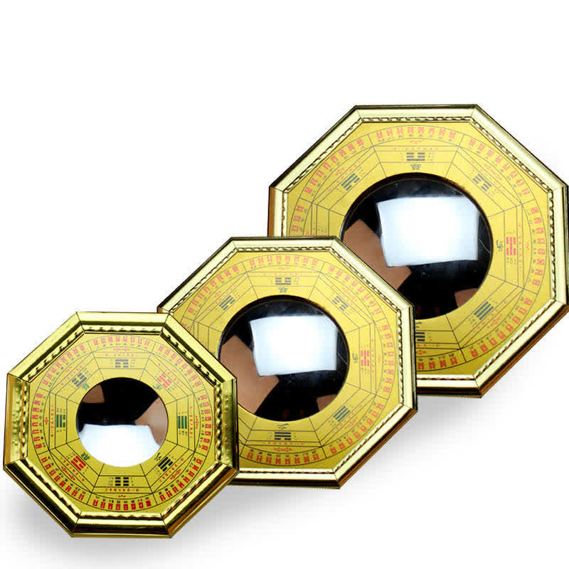 Feng Shui Bagua Map Mirror for Balance & Harmony | Wall Art