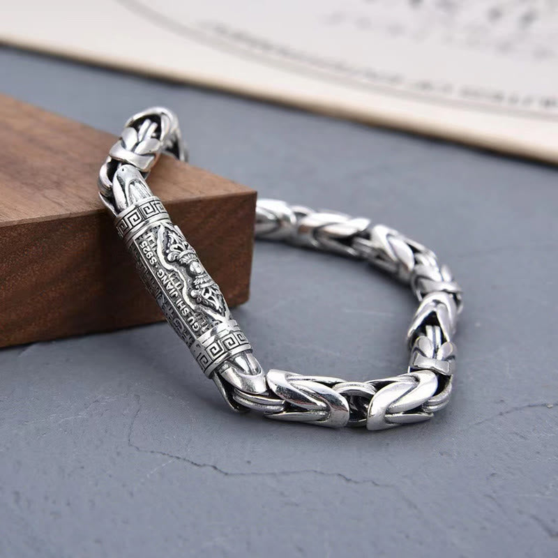 Copper Om Mani Padme Hum Bracelet | Peace and Love Symbol