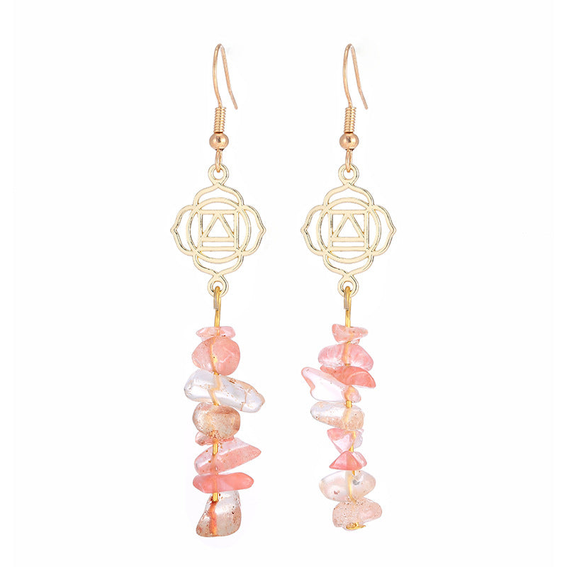 Zen Cairn Citrine Confidence Earrings for Healing