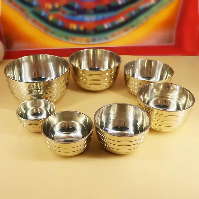 Nepal Singing Bowls a Set of 7 Handmade Buddhist Tibetan Singing Bowl Sets Meditation Yoga Sound Healing Percussion Instruments