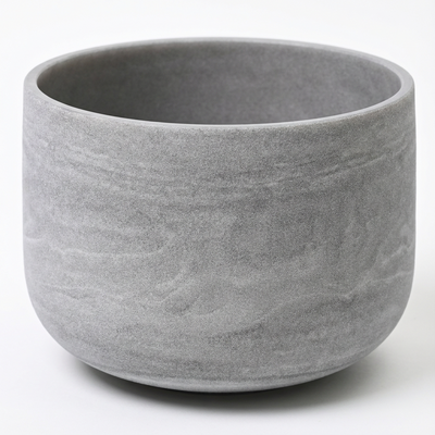 Bol chantant en cristal de quartz et pierre précieuse rubis pour la méditation