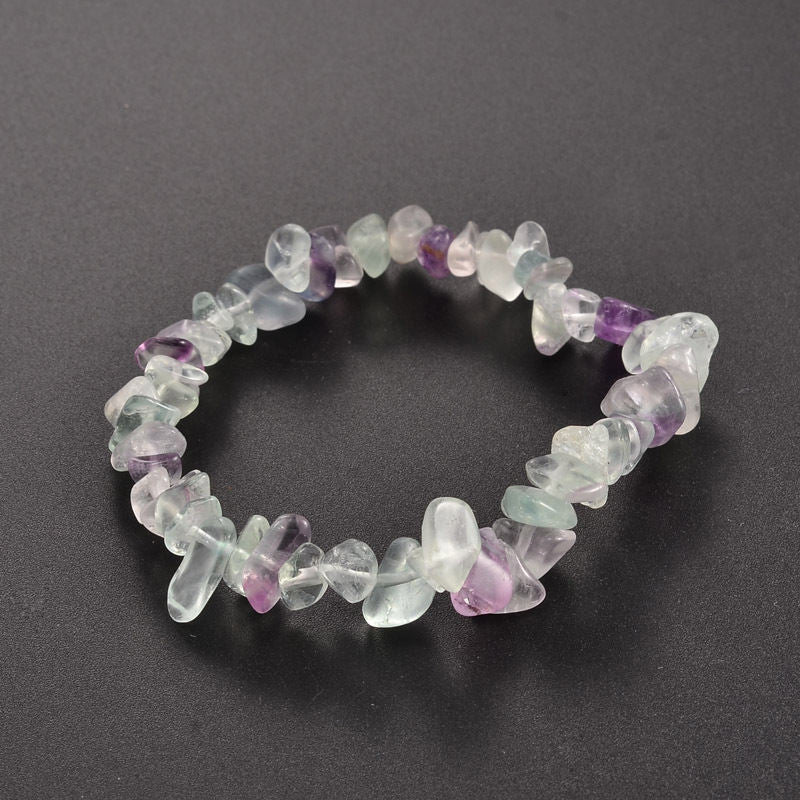 Bracelet de guérison en cristal d'améthyste avec équilibre énergétique positif