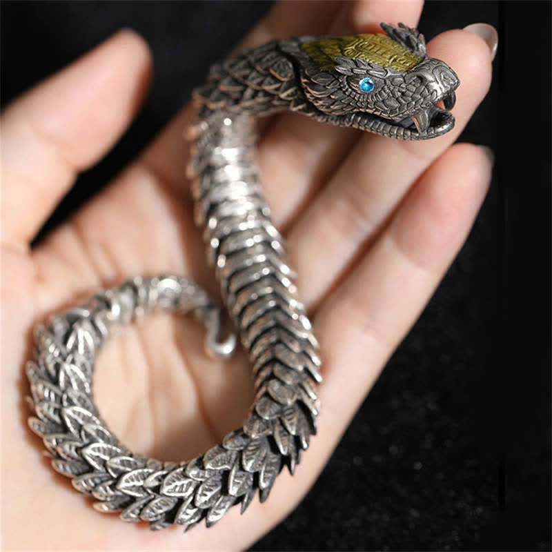 Copper Dragon Bracelet 18-24cm | Protection Amulet Chain