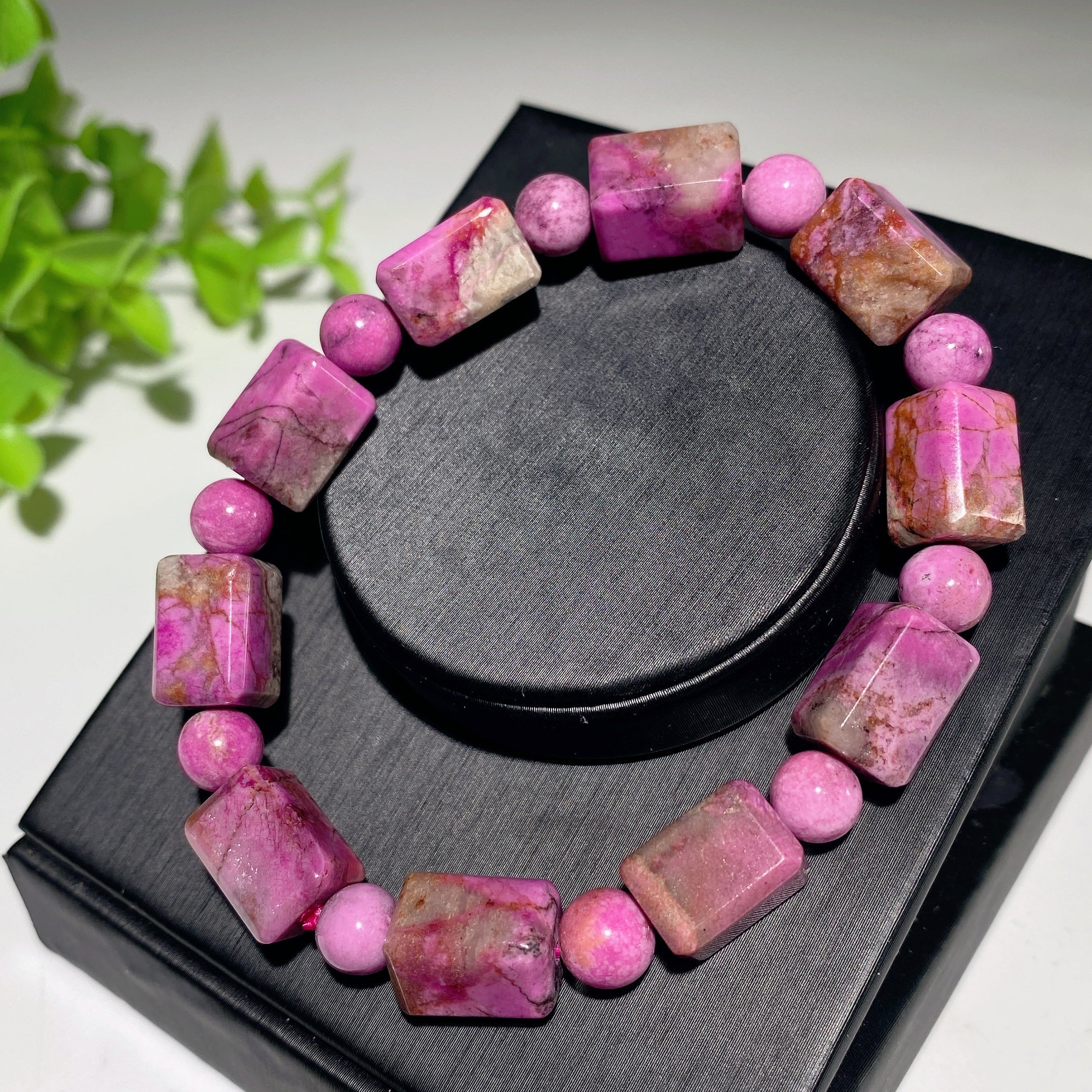 7mm to 13mm Pink Calcite Spiritual Healing Bracelet