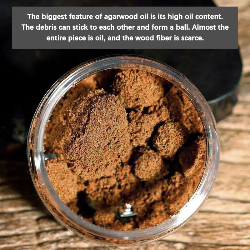 Bracelet Mala en bois d'agar de 7 mm pour la paix et la force