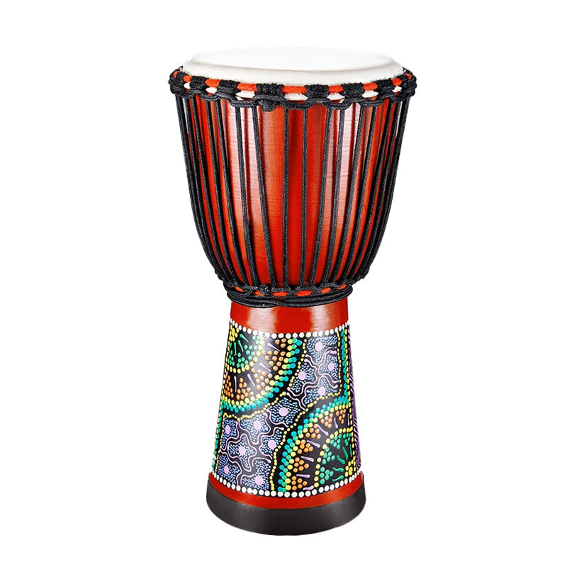 8, 10, 12 inch Djembe Hand Drum - African Percussion