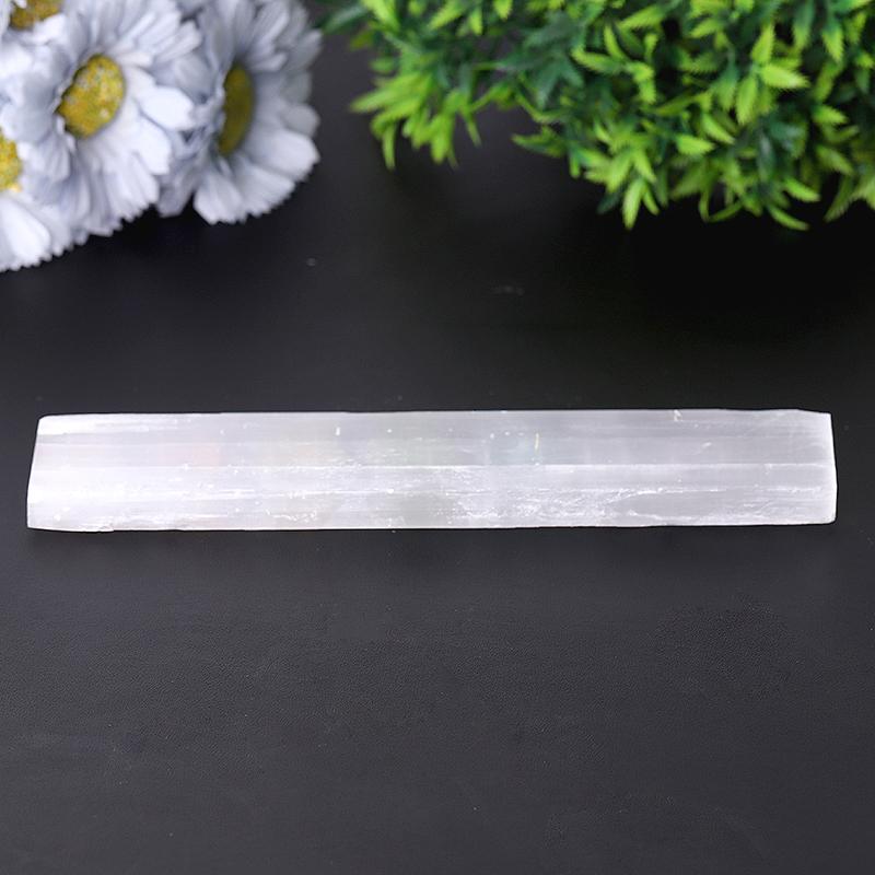 8 Baguettes de cristal de sélénite apaisantes - Paix