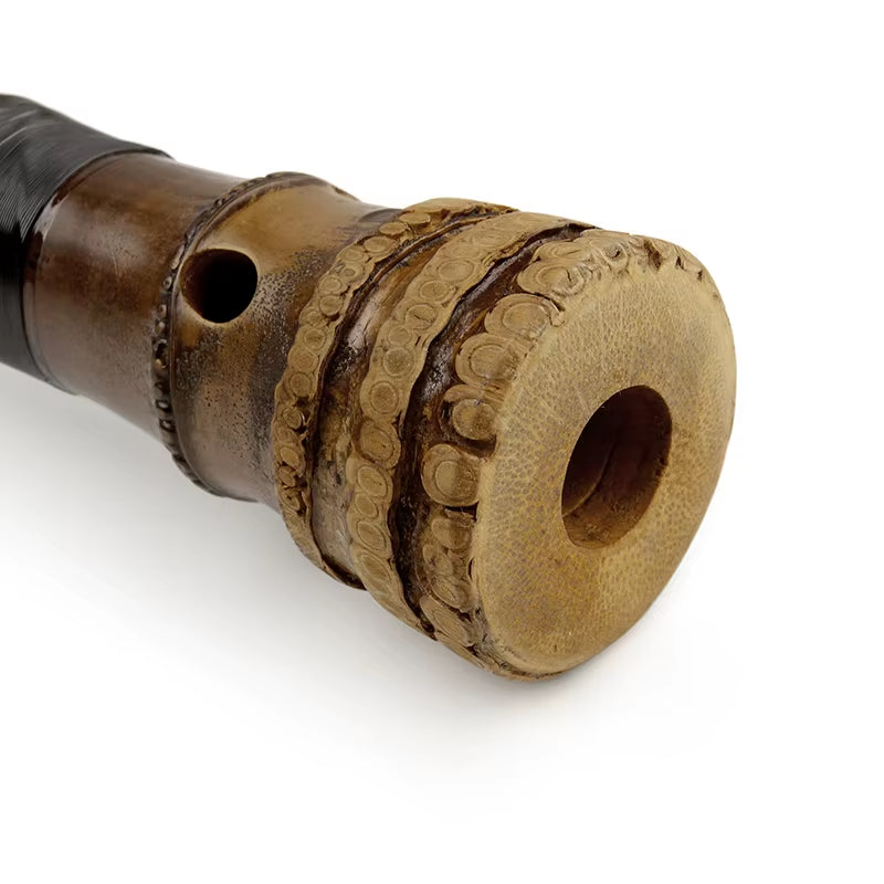 G Key Nan Xiao Eight Hole Traditional Woodwind Musical Instrument Vertical Bambu Flauta