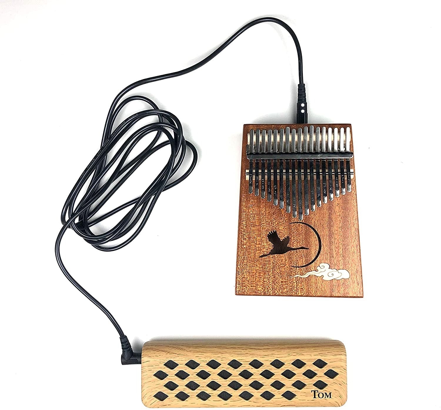 Portable Speaker Amplifier for Kalimba/Handpan/Steel tongue drum/Lyre Harp Instruments