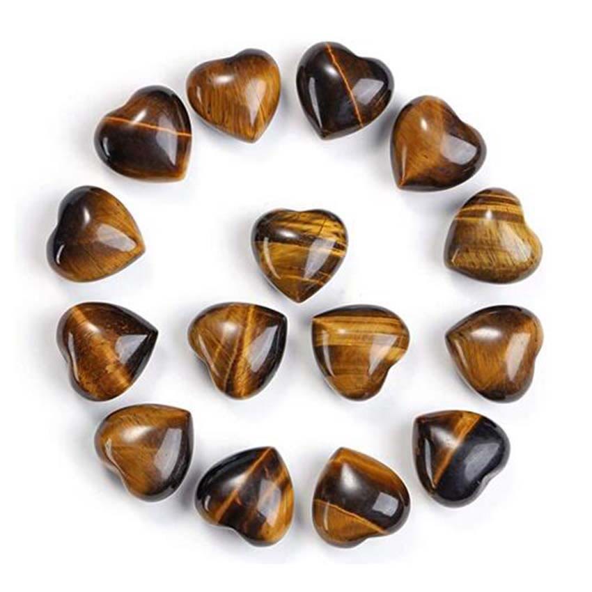 Natural Amethyst Tiger Eye Love Decoration | Spiritual Home Accent