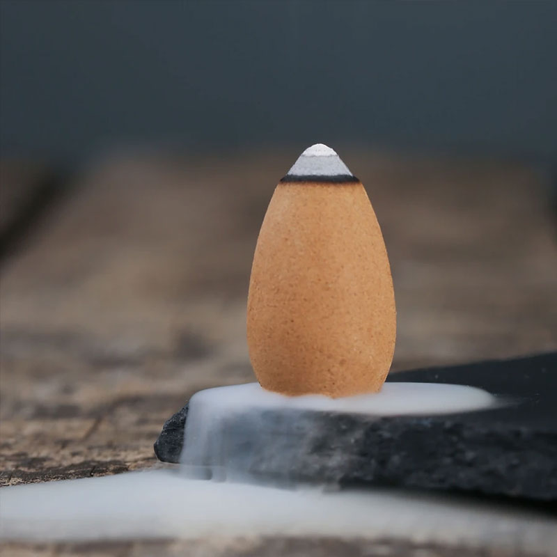Mixed Aroma Backflow Incense Cones Pack 50 pcs for Relaxation