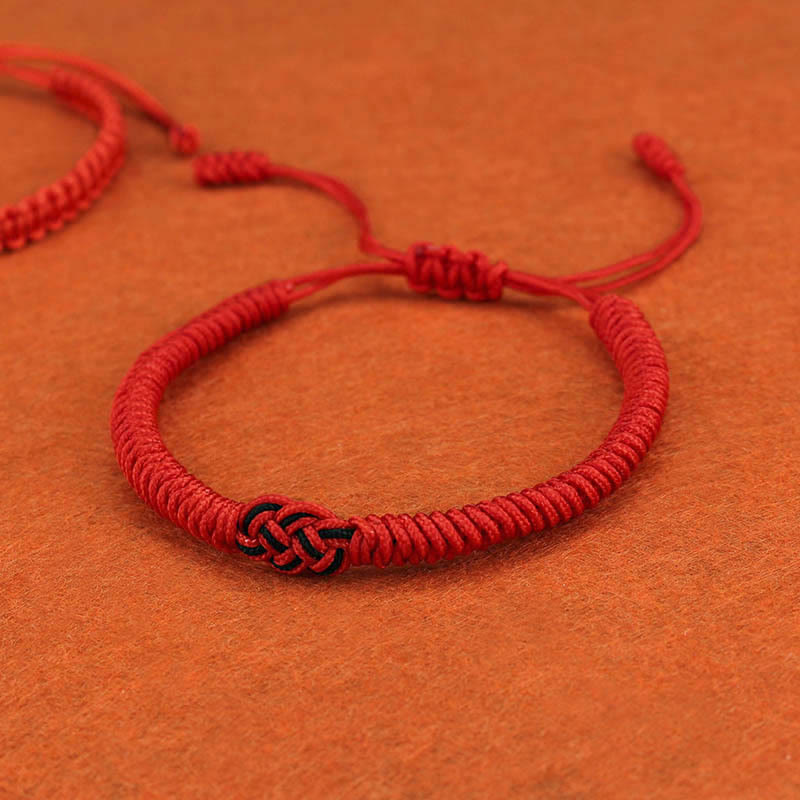 Unisex Tibetan Red String Protection Bracelet for Luck