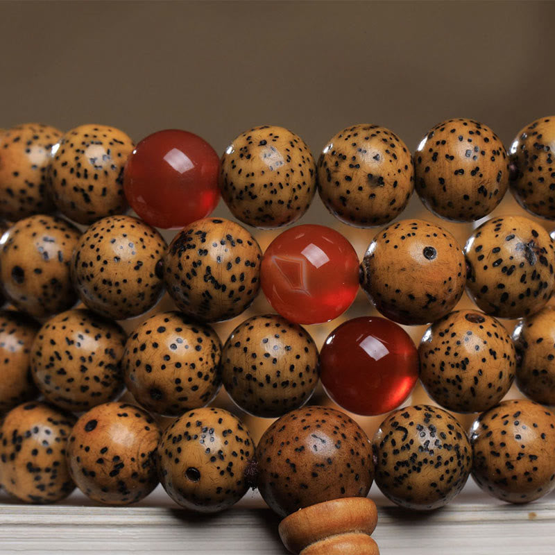 108 Beads Bodhi Seed Bodhi Seed Mala Bracelet Auspicious Luck