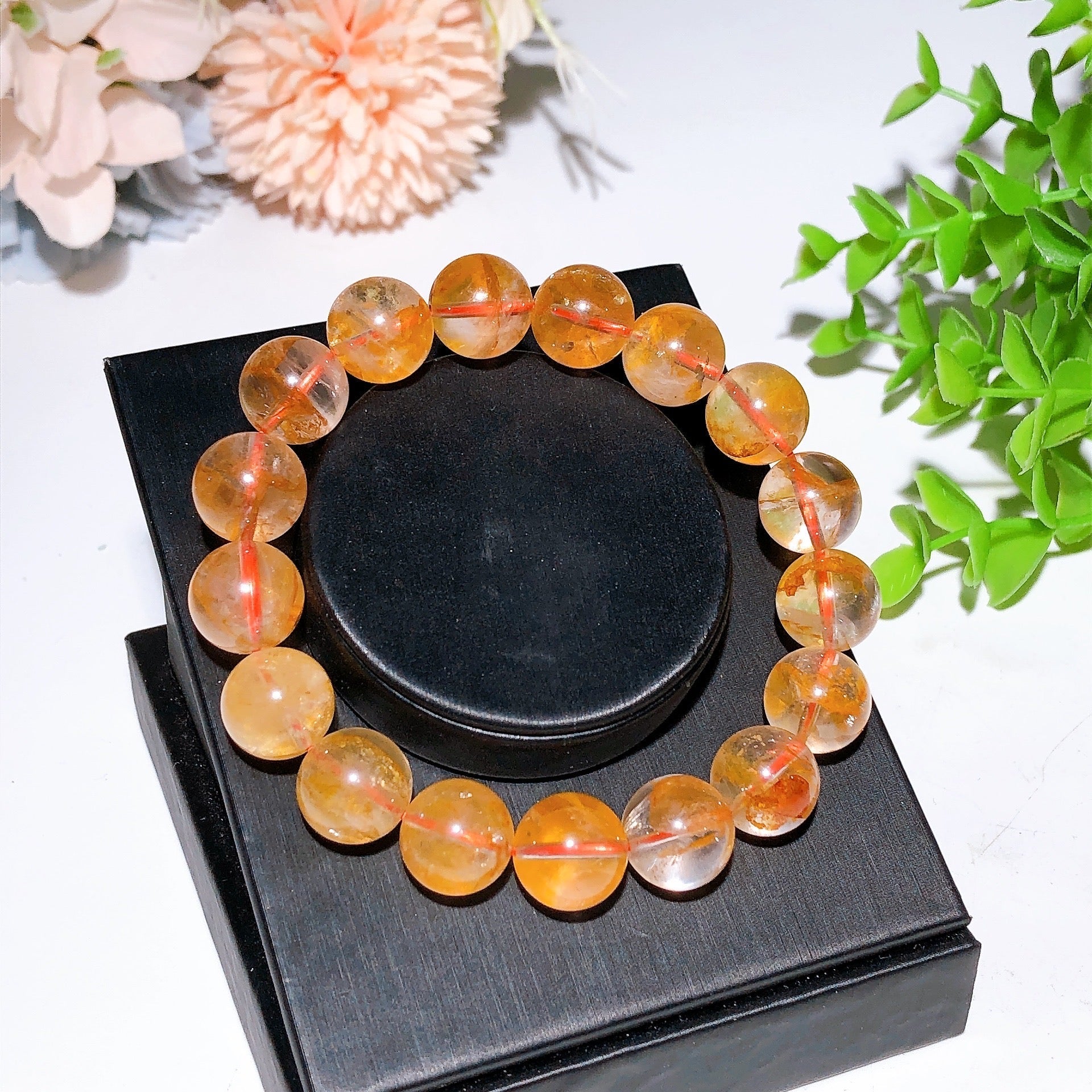 8mm-12mm Golden Healer Tsavolite Spiritual Bracelet for Healing