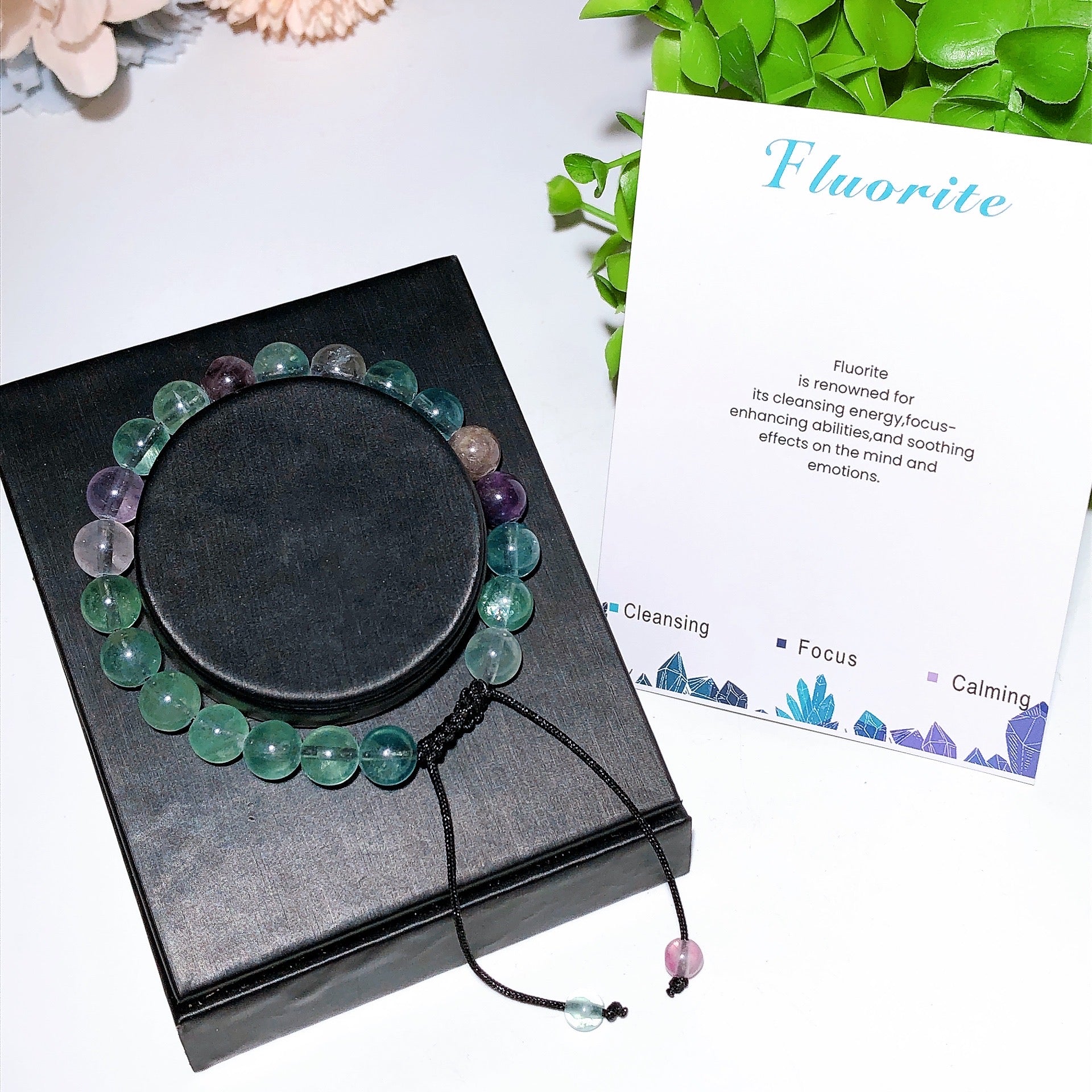 8mm-12mm Golden Healer Tsavolite Spiritual Bracelet for Healing