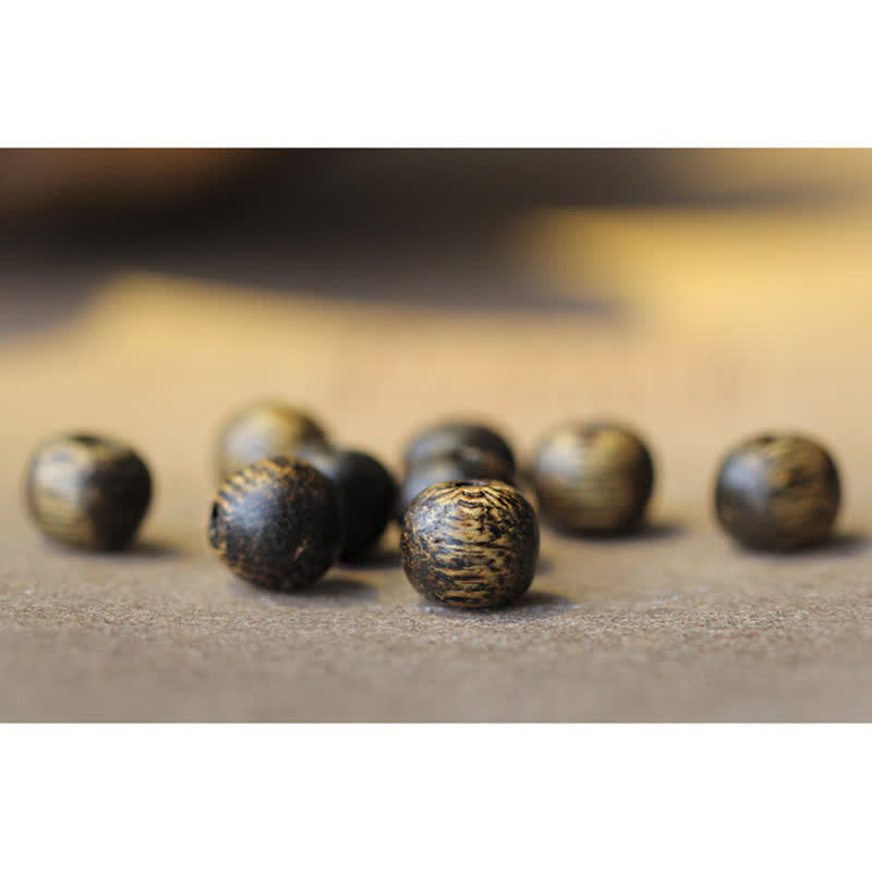 Bracelet Équilibre Force Turquoise Bois d'Agar 8 mm