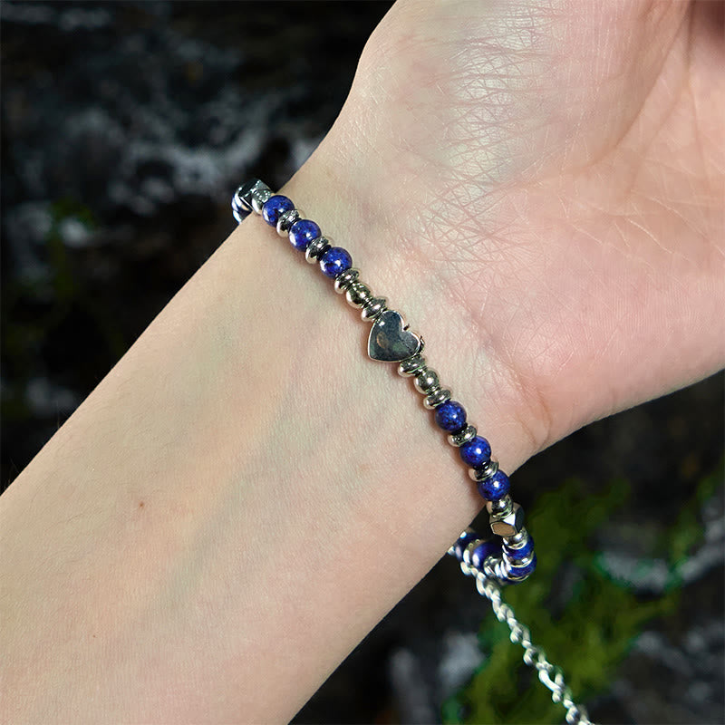 Bracelet d'énergie de guérison en améthyste de 8 mm pour l'équilibre