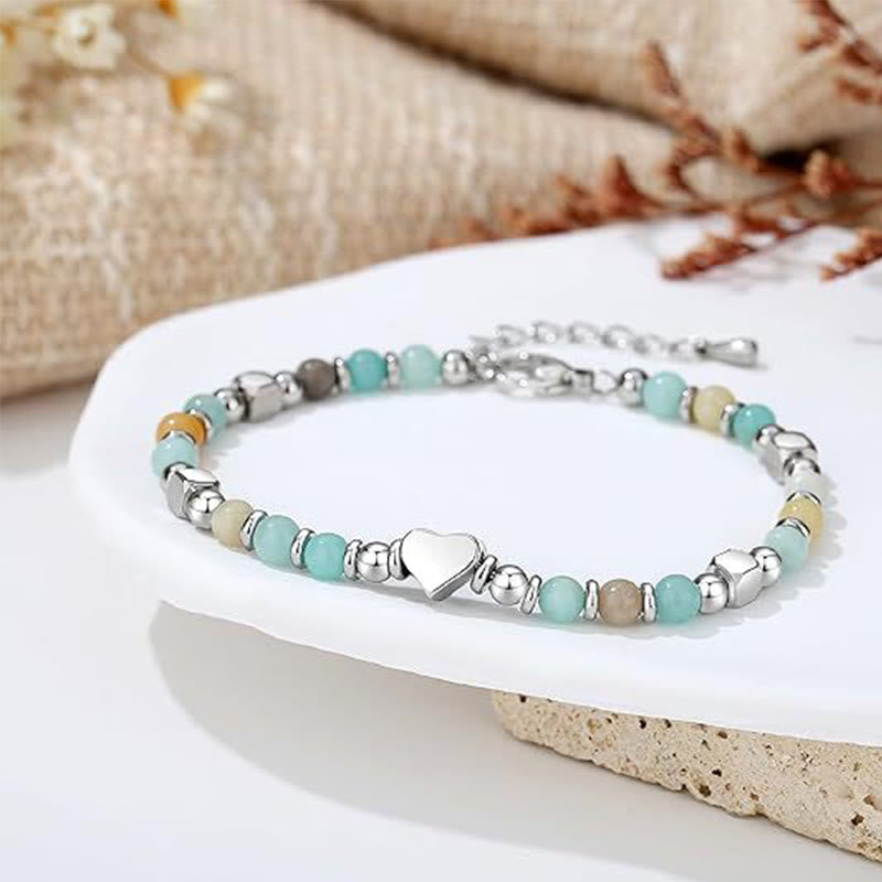 Bracelet d'énergie de guérison en améthyste de 8 mm pour l'équilibre