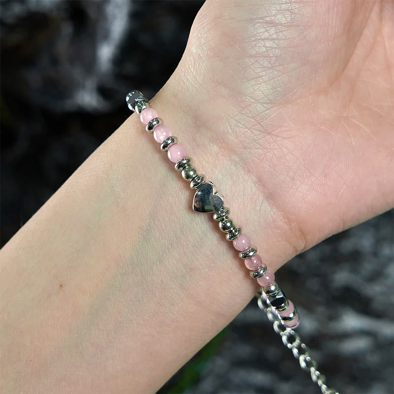 Bracelet d'énergie de guérison en améthyste de 8 mm pour l'équilibre