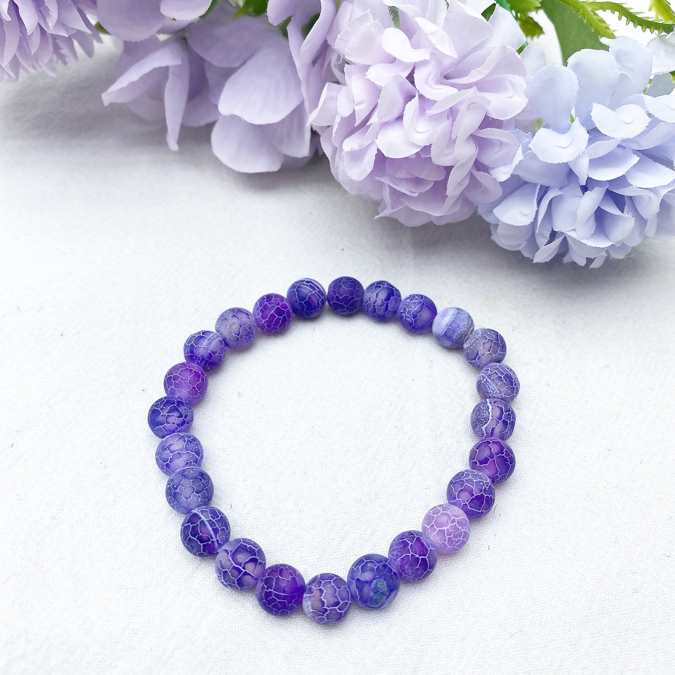 8mm Aura Air Snake Spiritual Bracelet for Healing Energy