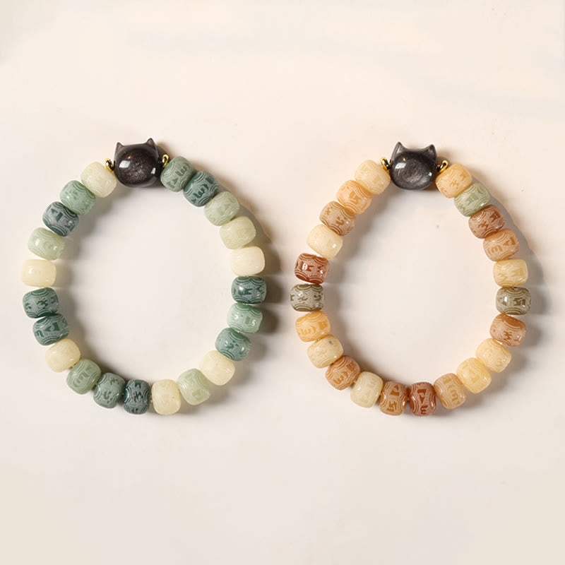 Bracelet Bodhi Seed Om Mani Padme Hum 8 mm pour l'harmonie