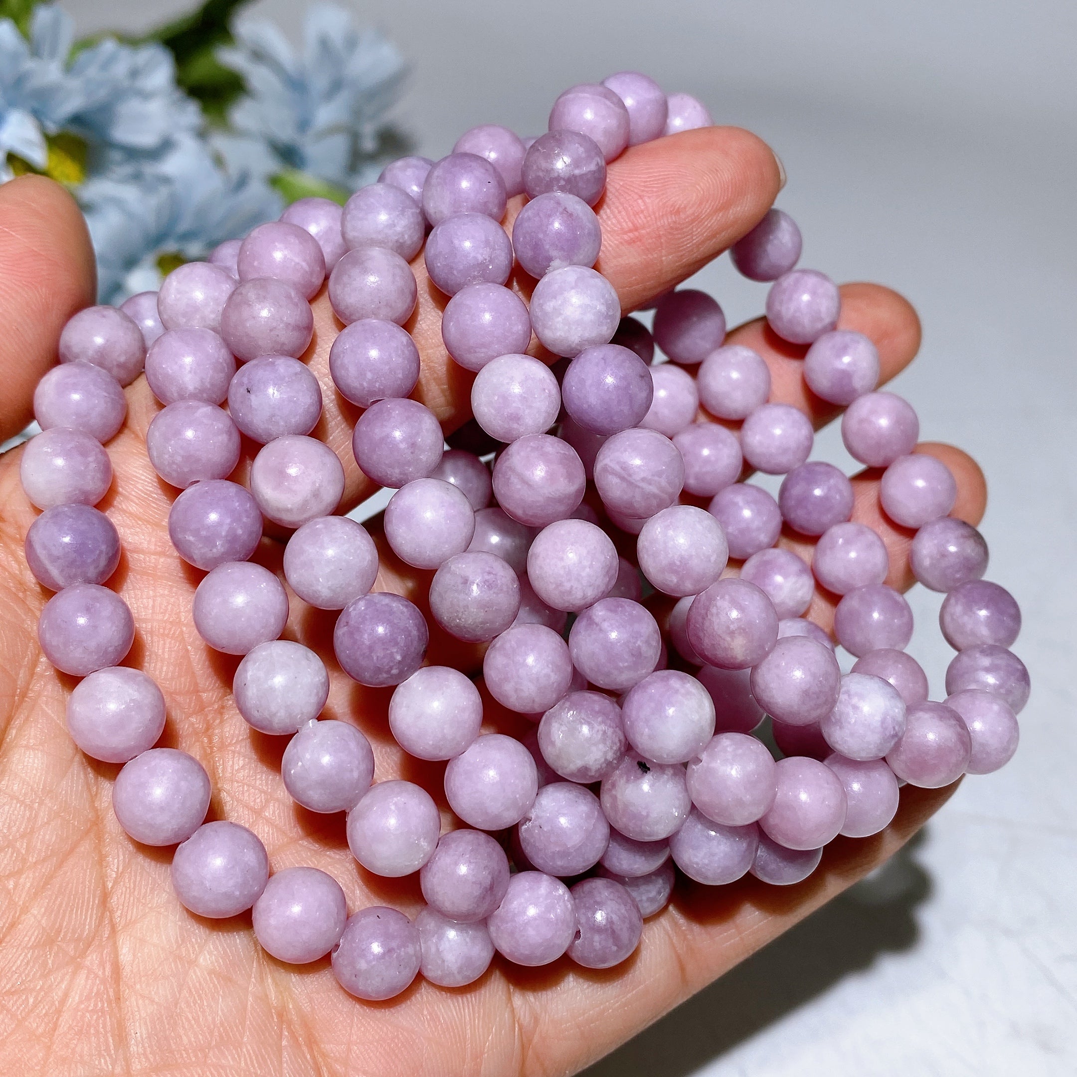 8mm Crystal Healing Bracelet for Spiritual Protection