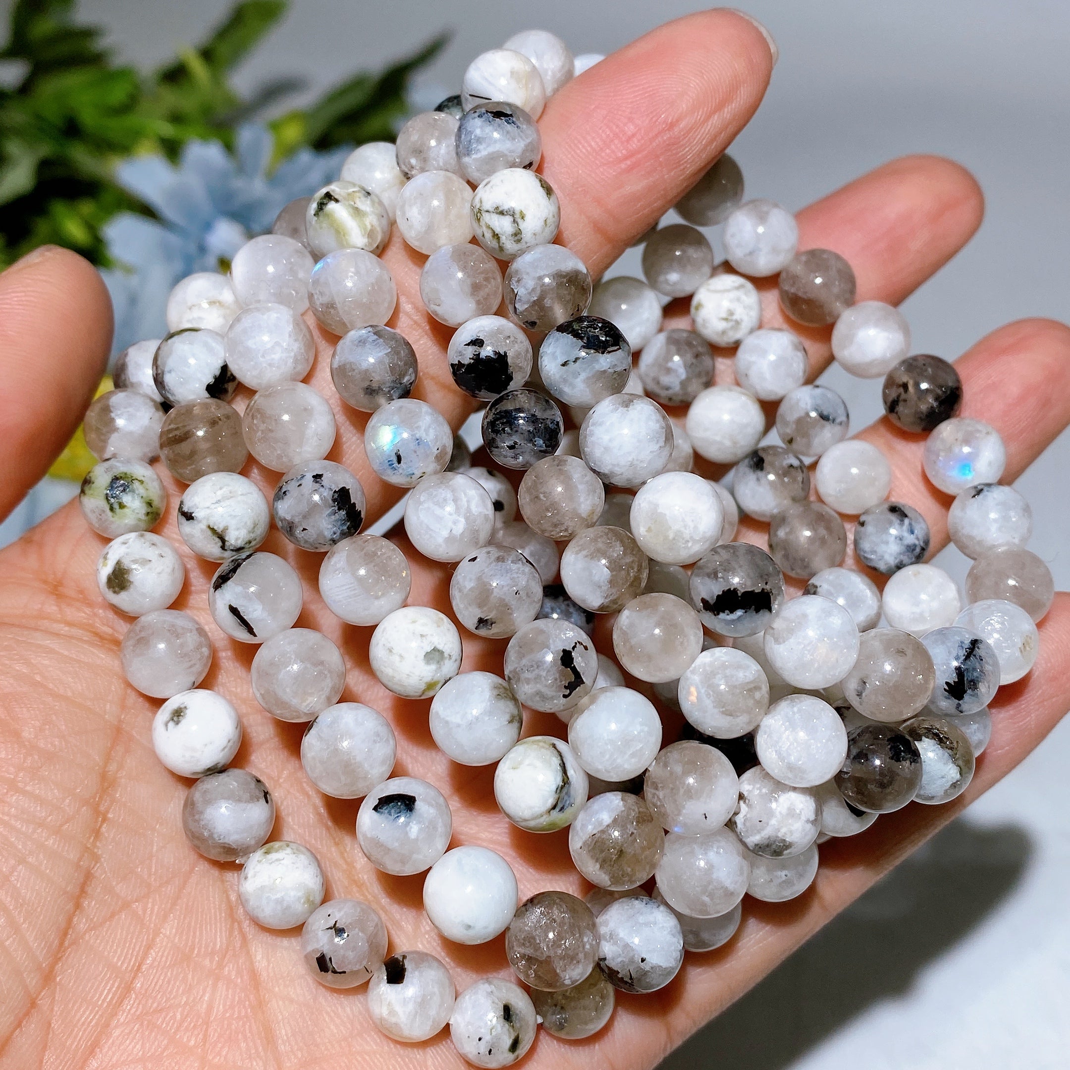 8mm Crystal Healing Bracelet for Spiritual Protection