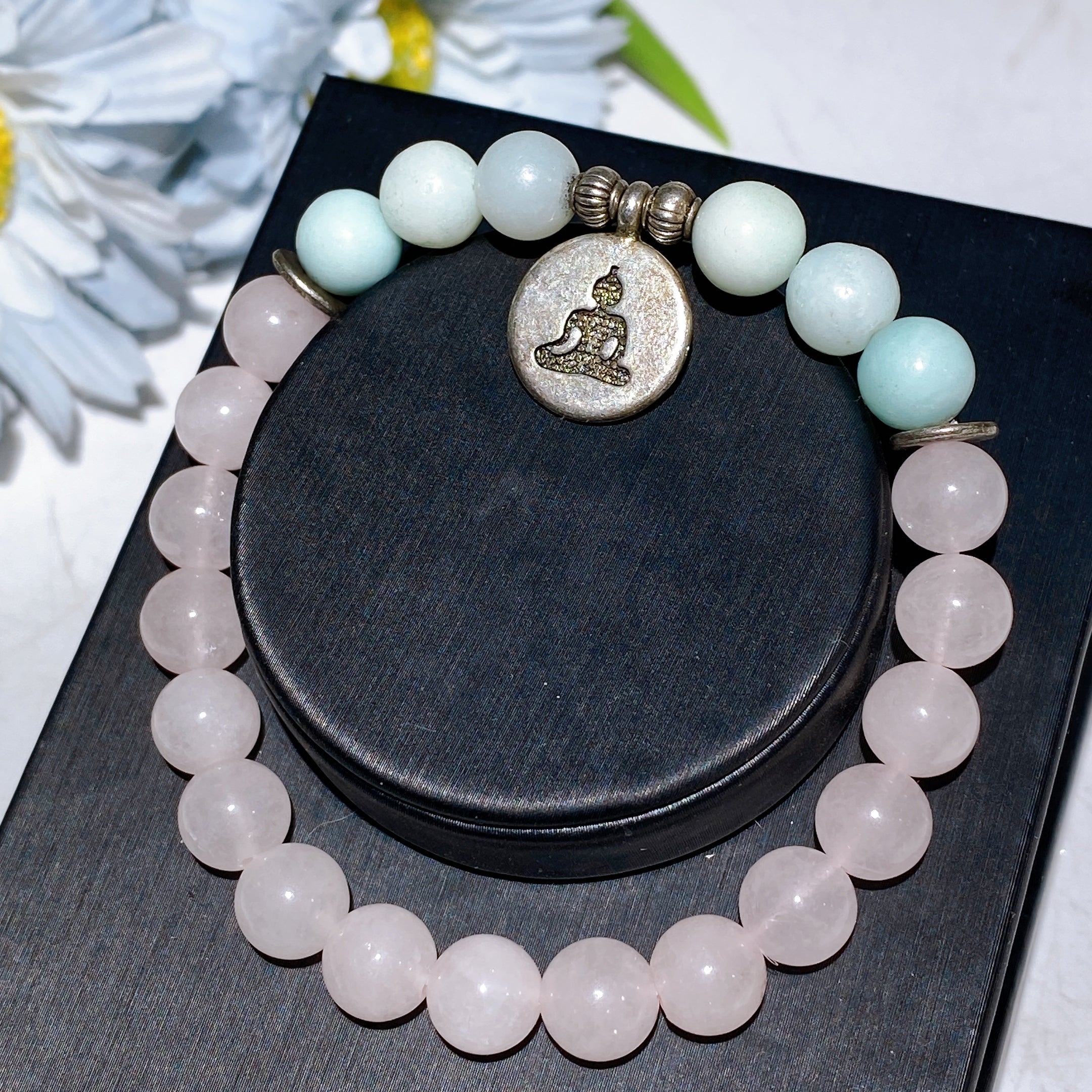 8mm Crystal Healing Bracelet for Spiritual Protection