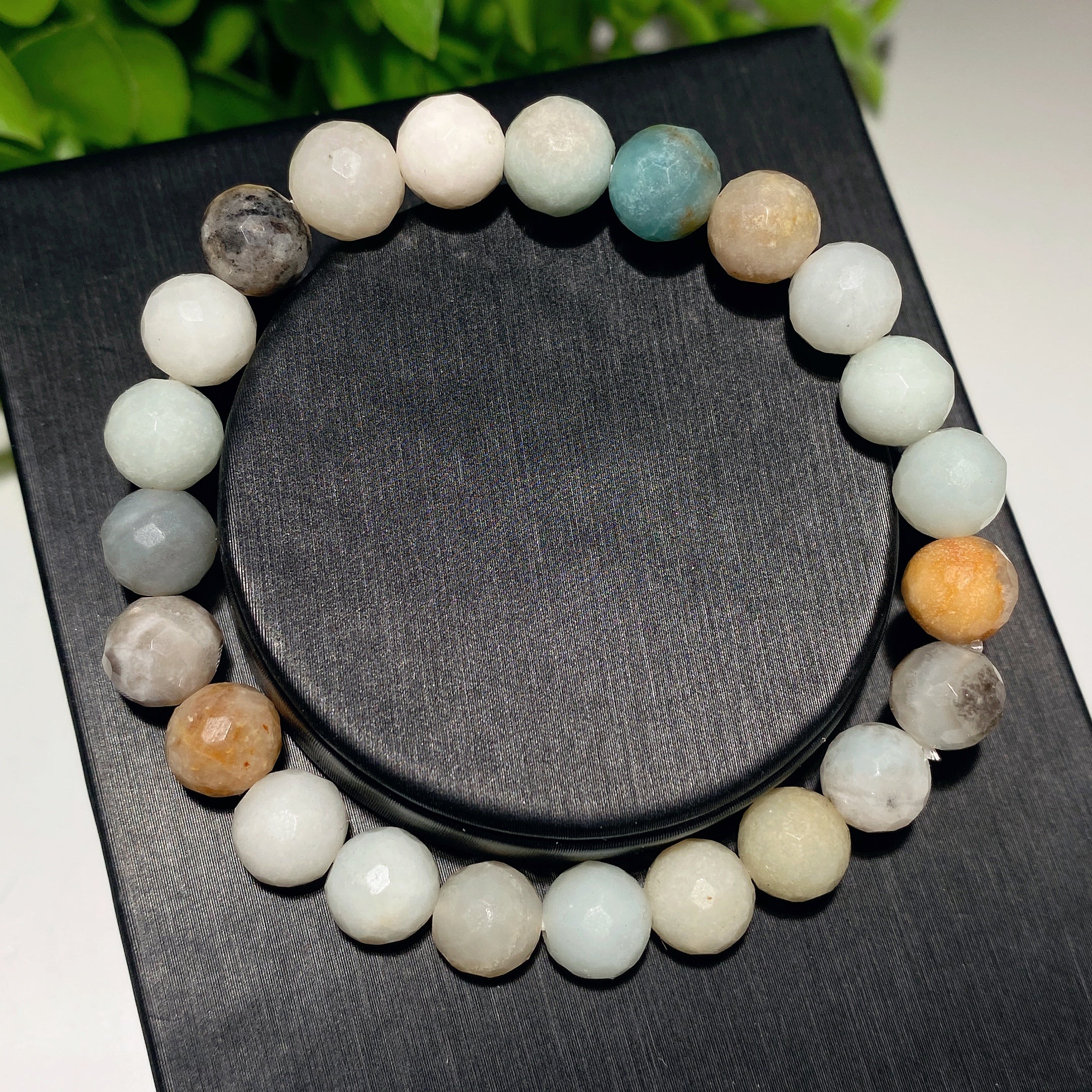 8mm Faceted Mixed Crystal Spiritual Bracelet for Healing