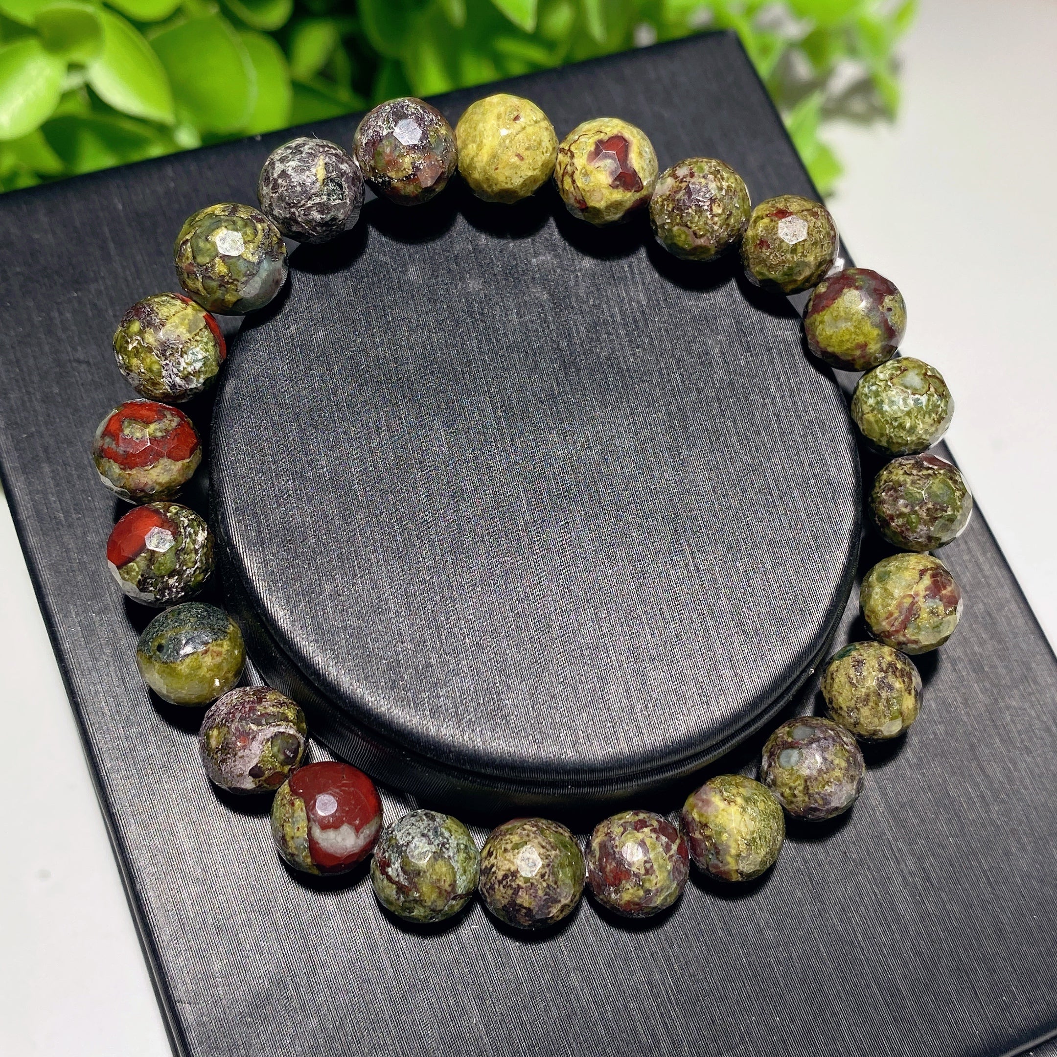 8mm Faceted Mixed Crystal Spiritual Bracelet for Healing