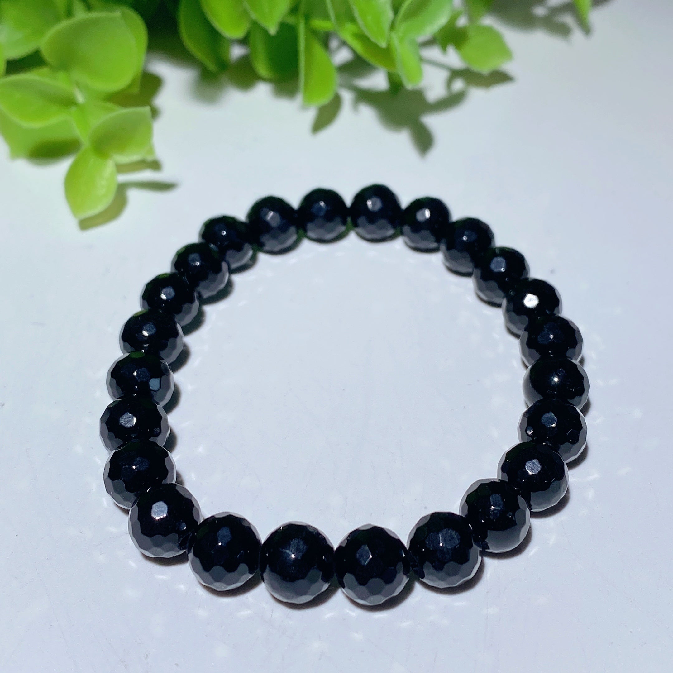 8mm Faceted Mixed Crystal Spiritual Bracelet for Healing