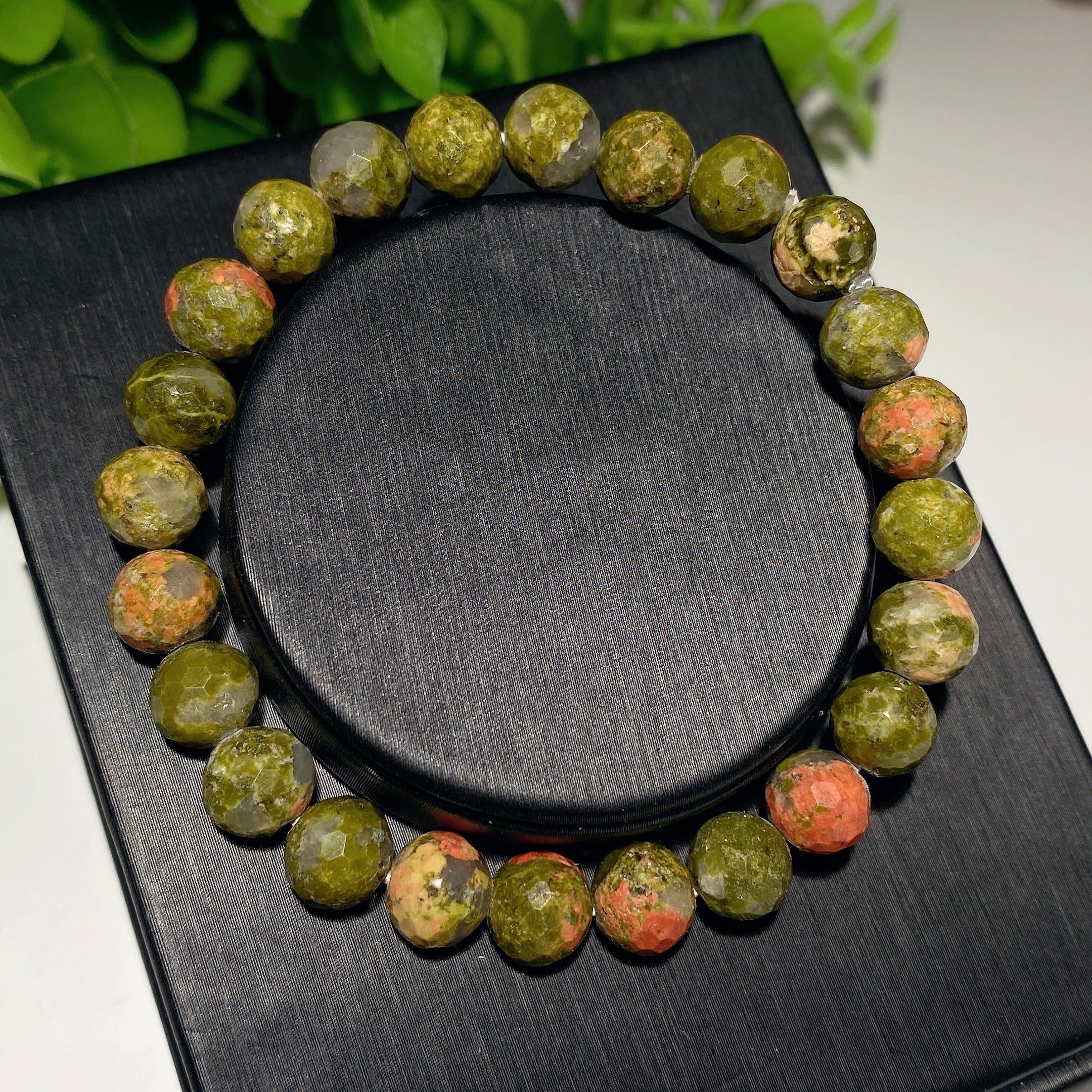 8mm Faceted Mixed Crystal Spiritual Bracelet for Healing