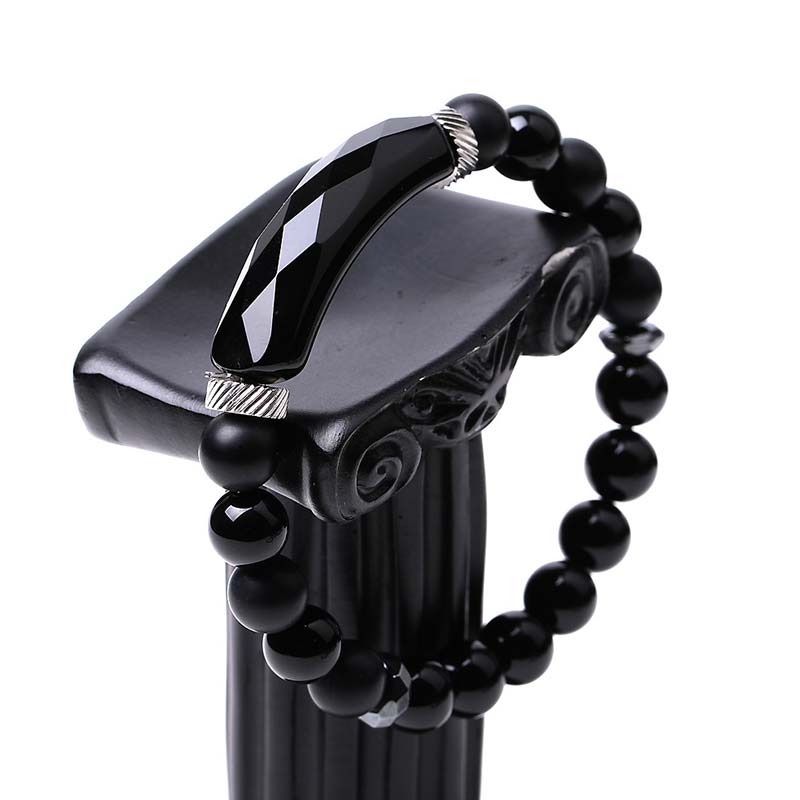 Bracelet de guérison en aventurine verte de 8 mm pour la chance et l'équilibre