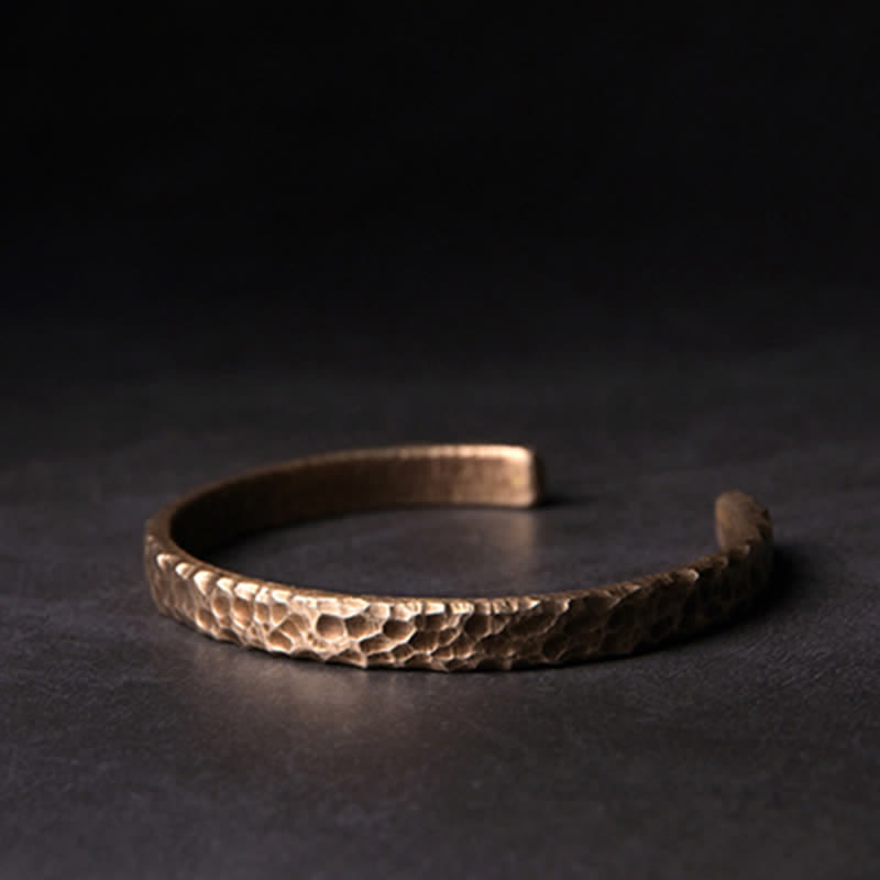 Bracelet d'équilibre spirituel en cuivre et pierre de lave de 8 mm