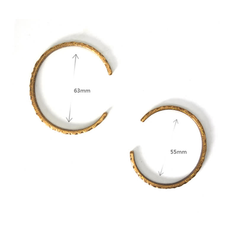 Bracelet d'équilibre spirituel en cuivre et pierre de lave de 8 mm